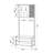 Chantal Hall Tree with Shoe Storage-963000643
