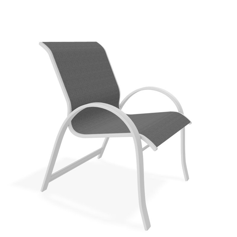 Aruba 1 Outdoor Dining Armchair, White
