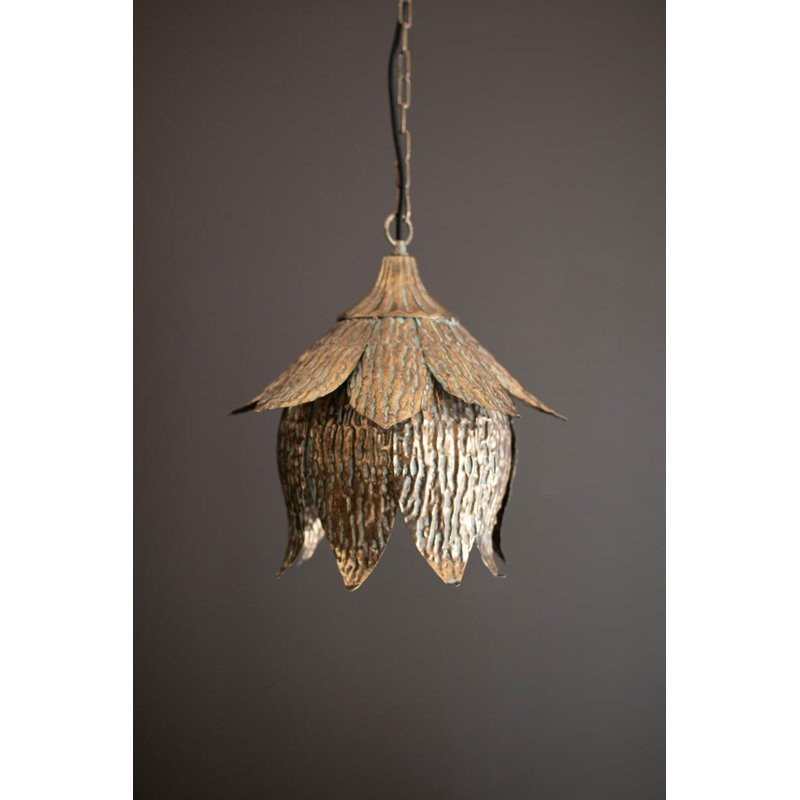 Luminaire suspendu floral Kalalou