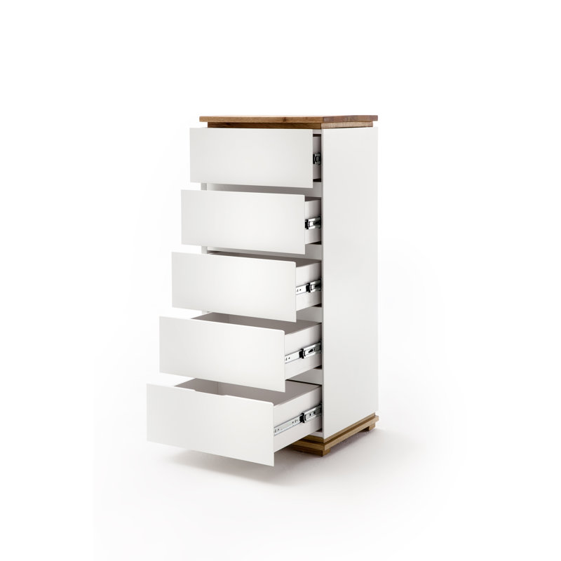 Dacian chest of drawers, White
