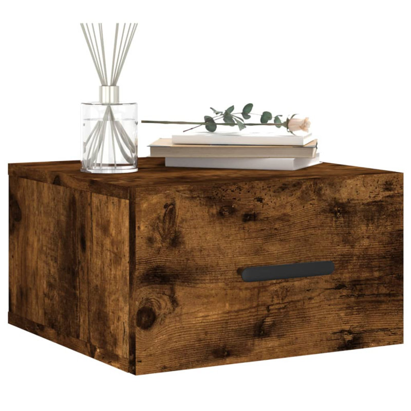Shelstead 1 - Drawer Rectangle Accent Chest, Smoked Oak