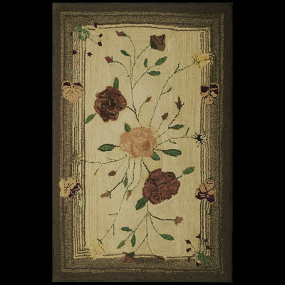 Tapis crocheté One-of-a-Kind American