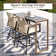 Rectangular Outdoor Bar Table