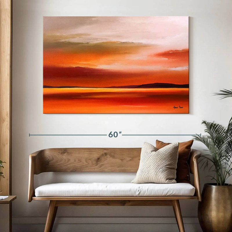 Gillard Evening Sky IV, 34" H x 51" W
