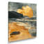 Golden Coastal Beach Sunset - reproduction d'art mural plage-646089936-646089927