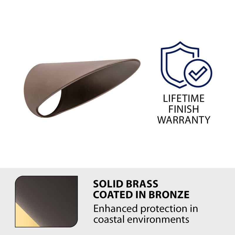 Long Cowl, Brass/Bronze