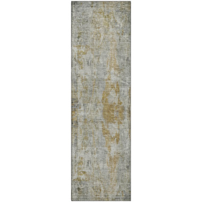 Premium Machine Washable Mayfield AMF2310 Abstract Rug