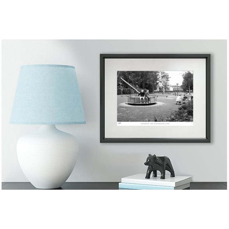 Tiverton, The Playground C1960 by Francis Frith - Single Picture Frame Print, 60cm H x 80cm W x 2.3cm D
