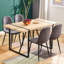 Chaise d'appoint en velours l 16,9 po-164372599