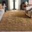 Oushak Oriental Hand-Knotted Wool Brown/Rust Area Rug-2028625727
