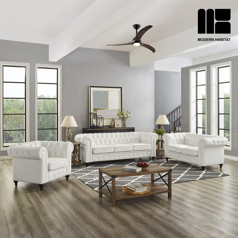 Aura 52" Black and Dark Walnut Ceiling Fan with LED Light and Remote