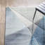 Tapis gris / bleu sarcelle Vilica-23046526