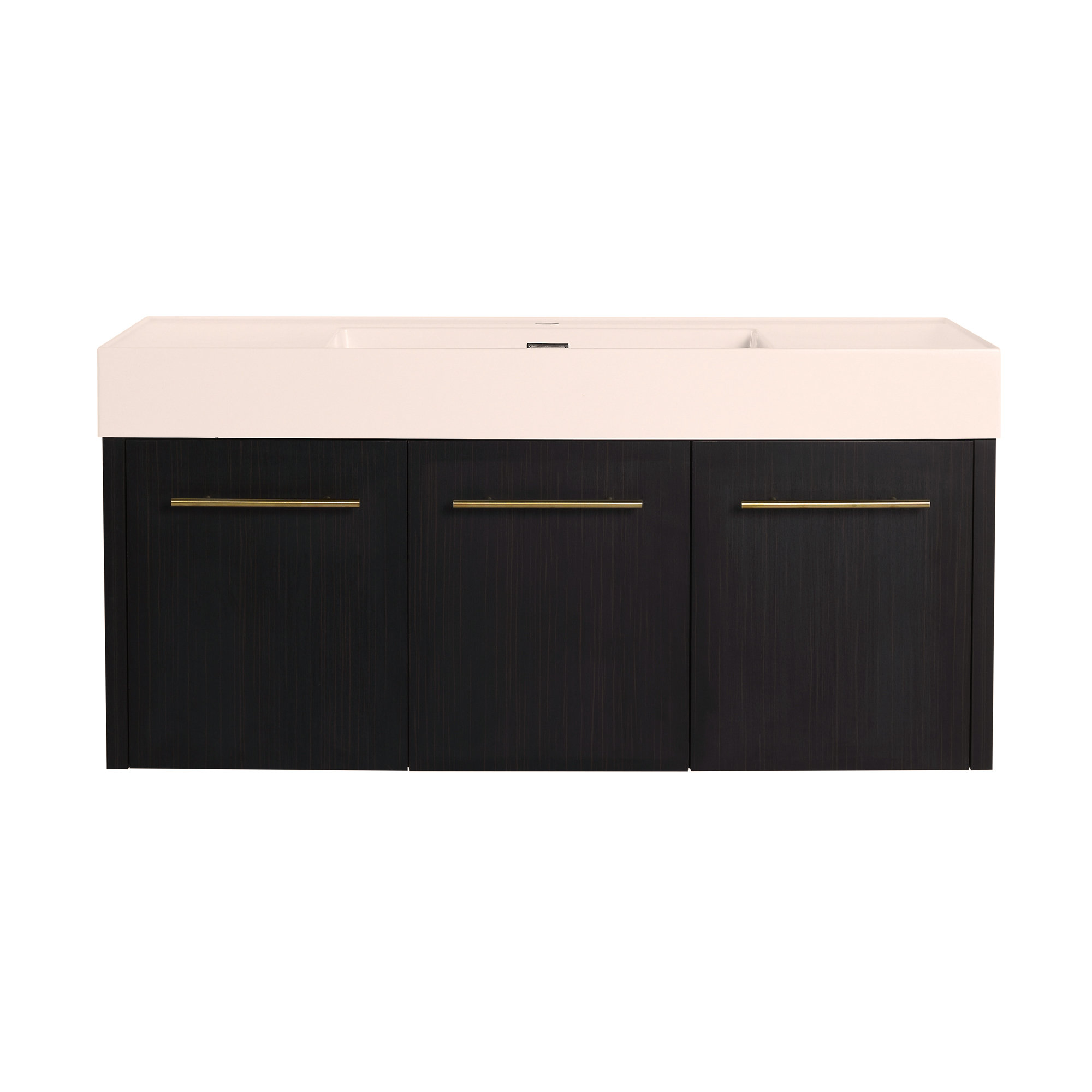 Hokku Designs 48 Inch Wall-mounted Bathroom Vanity (Only the Cabinet ...