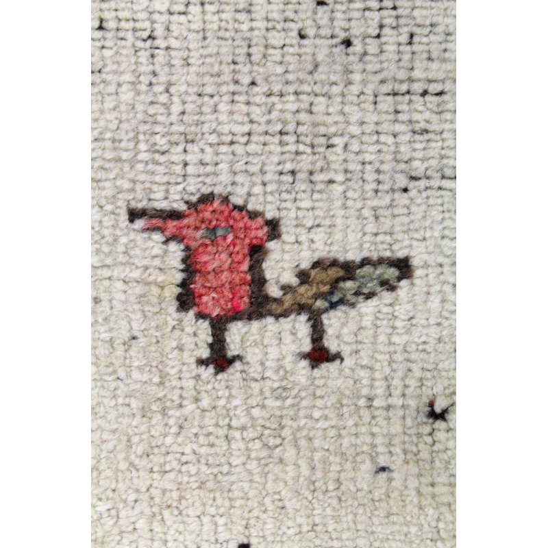 Pictorial Herki One-of-a-Kind 4'4" X 11'6" Area Rug