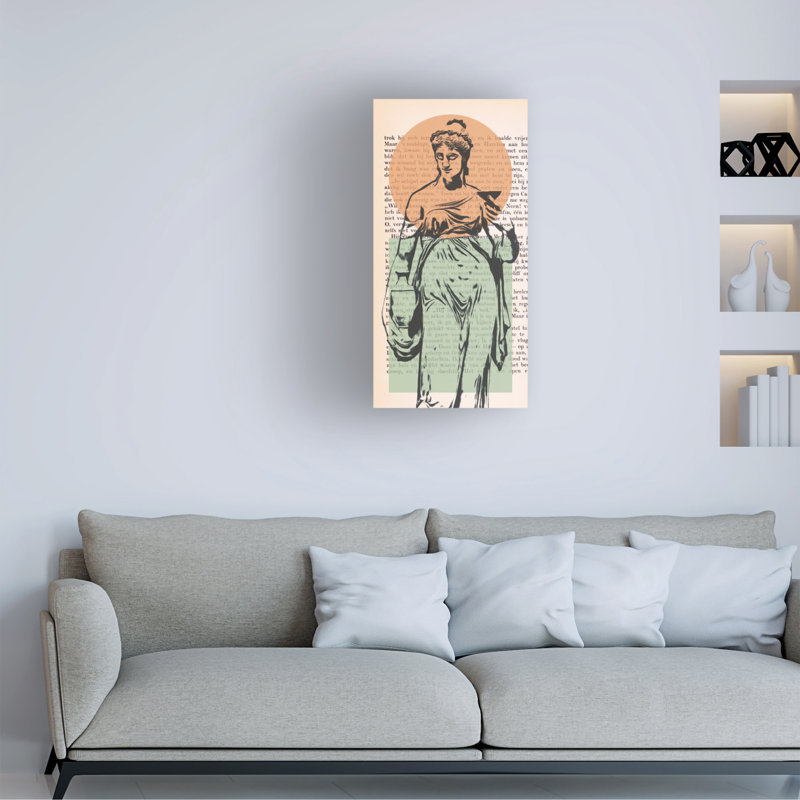 "Studio Classico III" sur toile, H 24 po x l 12 po