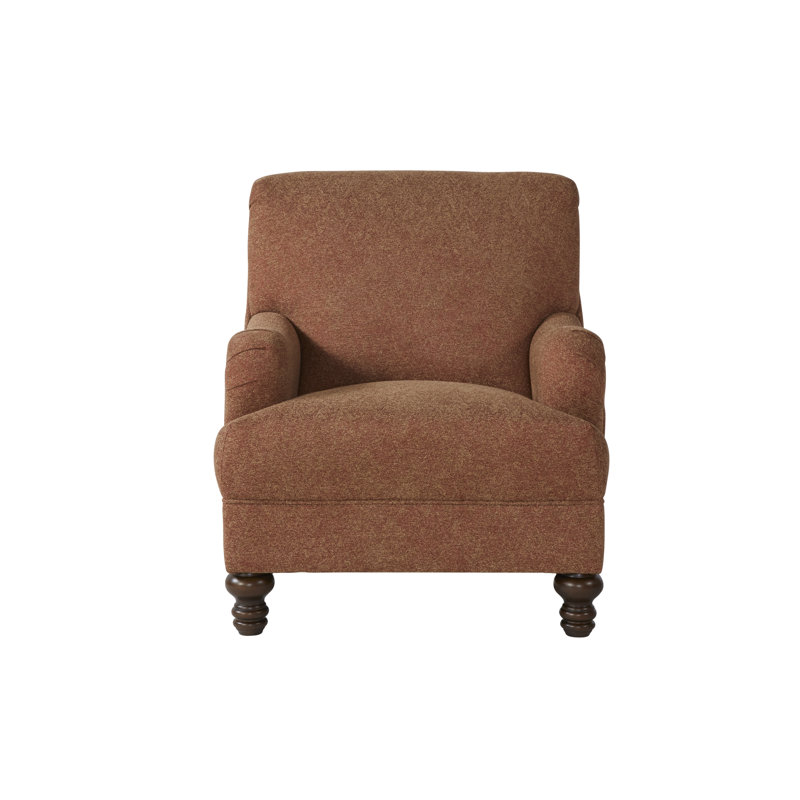 Tylor Upholstered Armchair, Sonic Auburn 100% Polyester
