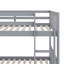 Lit superposé simple au-dessus de simple avec 2 tiroirs Design convertible polyvalent-1547993497