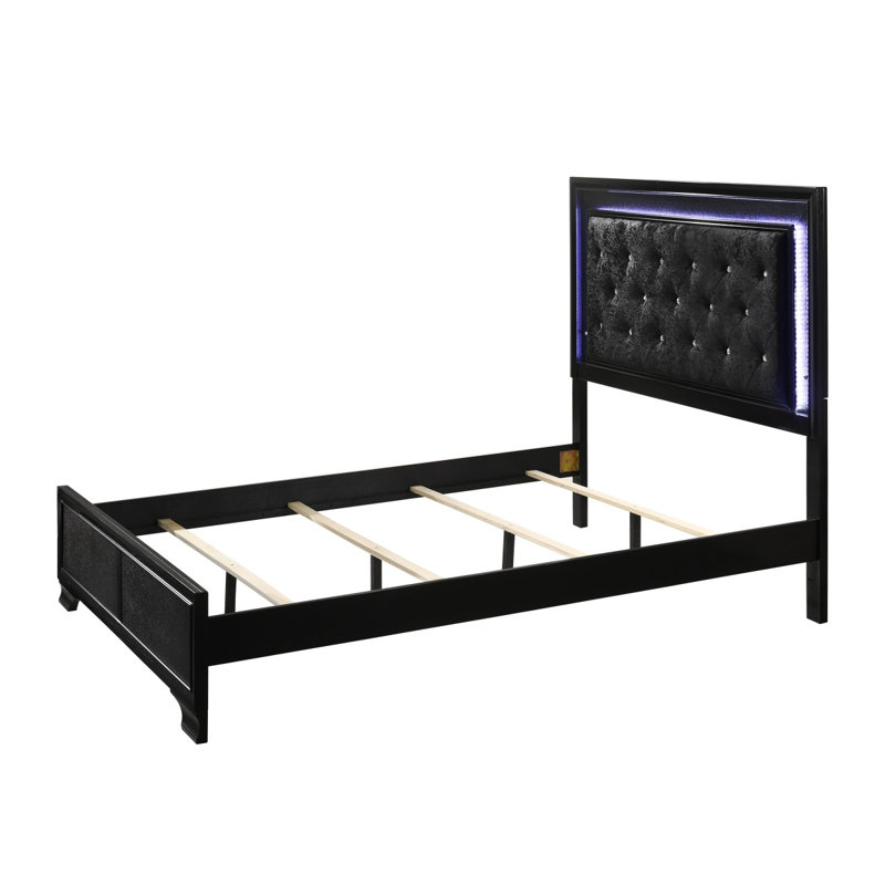 Mobilier de chambre à coucher capitonné Finition, Queen