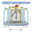 Trampoline pour tout-petits trampoline pour enfants intérieur et extérieur avec panier de basketball