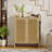 42.5" Tall Rattan Shoe Cabinet With Doors, 6-Tier Shoe Storage Cabinet With Adjustable Shelves, Wooden Freestanding Shoe Organizer Shoe Cabinet For Entryway,Hallway,Living Room (Natural), Shoe Storage-362615512