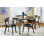 Lopes 4 - Person Extendable Four Leg Base Dining Set