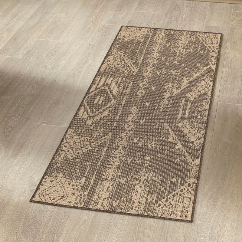 Abstract Indoor Rug, Runner 2' x 5'3"