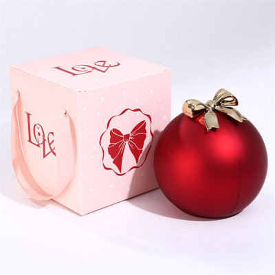  Rose Jewelry Box Ring Box Spherical Double Opening Rose Shaped Jewelry Gift Box
