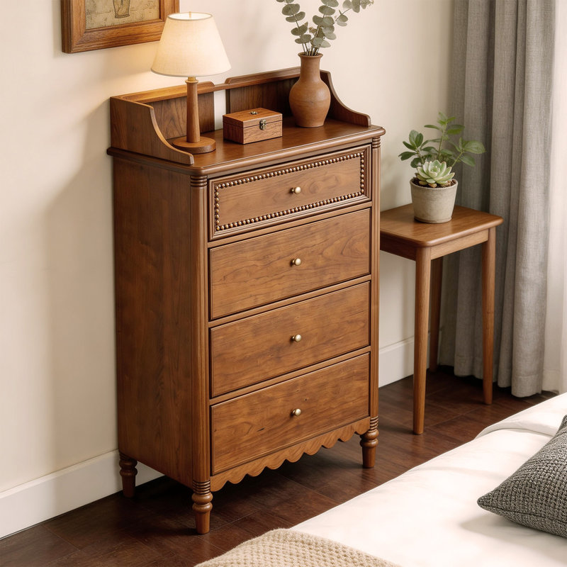 Rounded Corners Off The Ground Accent Chest