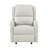Faux Leather Upholstery Glider Reclining Chair 1Pc Living Room Furniture Comfort Seating Gentle Motion-78968231