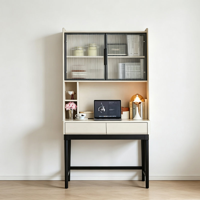 Bureau et bibliothèque pratiques de style moderne