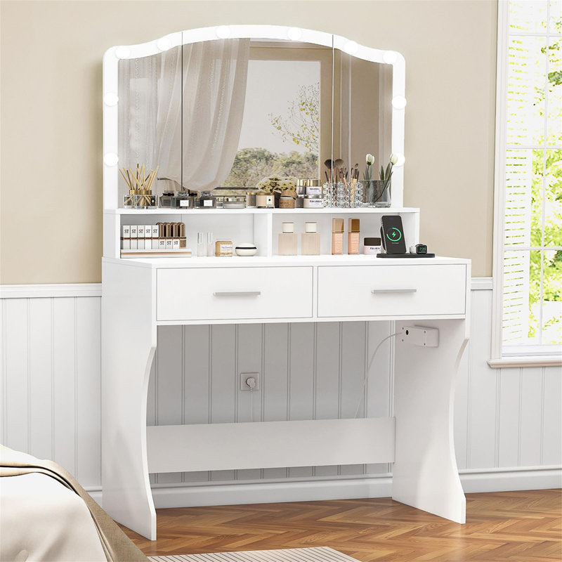 Becton Dressing Table with Mirror