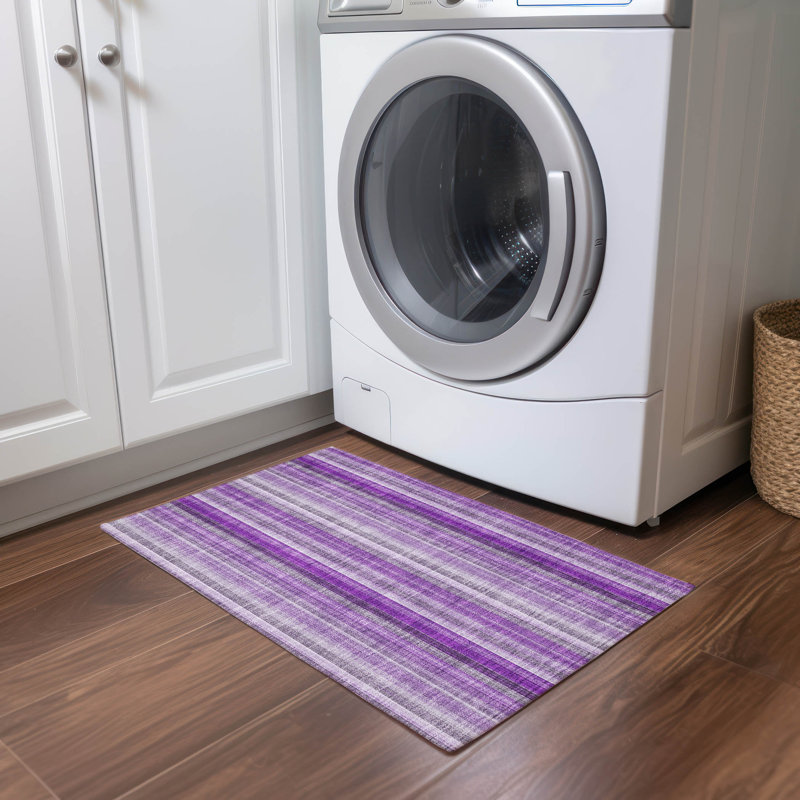 Tapis intérieur / extérieur Kinslee, Rectangle 1 pi 8 po x 2 pi 6 po
