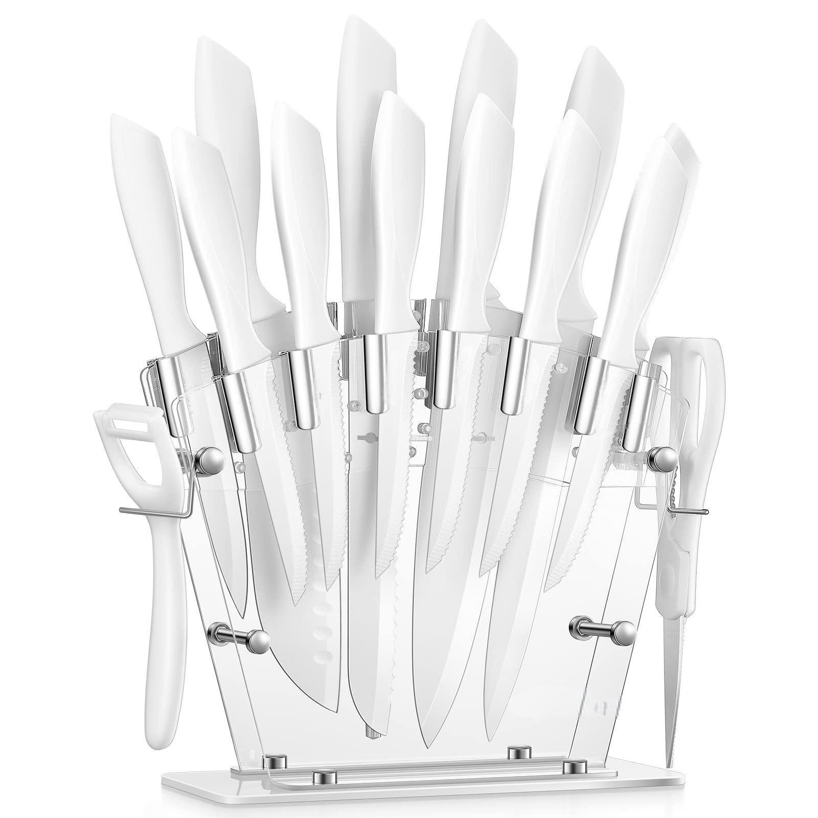 MARLIN MANUFACTURING COMPANY, INCORPORATED Knife Set 16 Pieces White ...