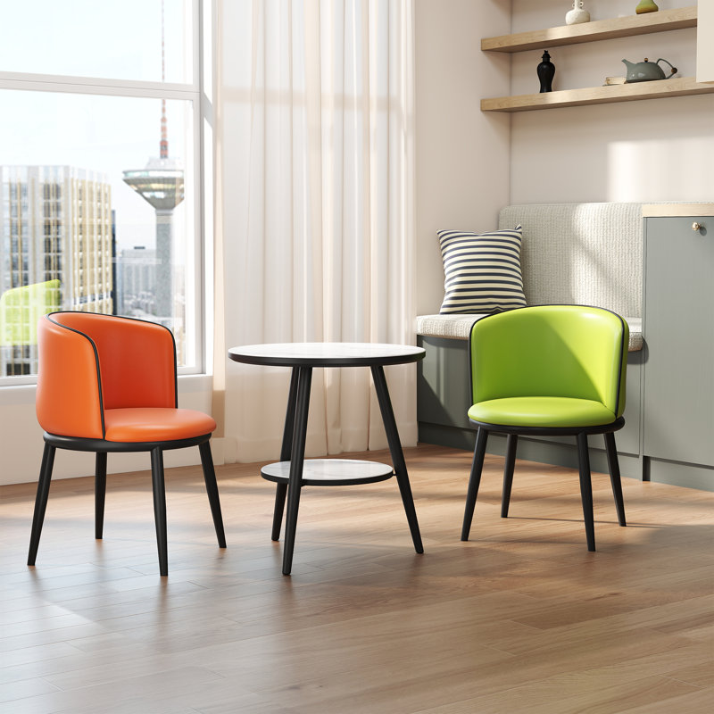 2 - Person Three Leg Round Dining Table Set