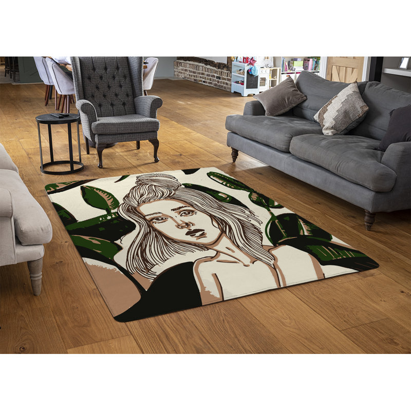 Jacary Area Rug, Rectangle 60cm x 110cm