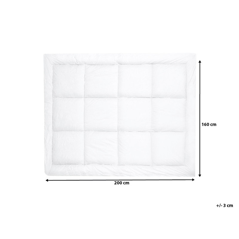 Botalla 2.5cm Mattress Topper, European Kingsize (160 x 200 cm)