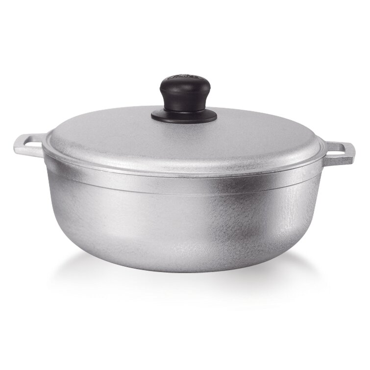 Westinghouse 4 qt. x 9.4 Cast Aluminum Dutch Oven with Quantanium Non-Stick Black | WH-4