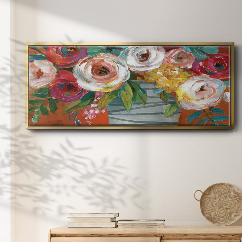 Color Burst I - toile encadrée