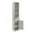 Tall Bathroom Cabinet, Freestanding Storage Cabinet With Drawer, MDF Board, Adjustable Shelf, Grey-1004634465
