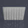 1-Spray Patterns With 2.5 GPM 8 In. Wall Mount Fixed Shower Head