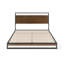 Daniel 37" Low Profile Bamboo and Metal Platform Bed-701285185-753804251
