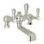 Georgian Era Triple Handle Deck Mounted Clawfoot Tub Faucet-54525138-61069799