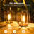 13.49" Solar Powered Integrated LED Outdoor Lantern