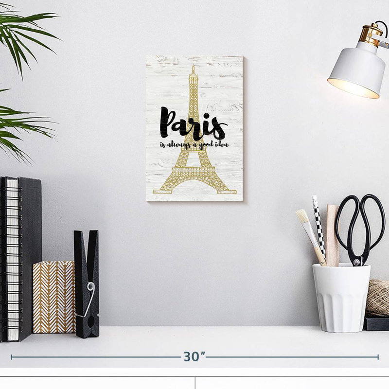 Tergel Paris Escapade, 12" H x 8" W