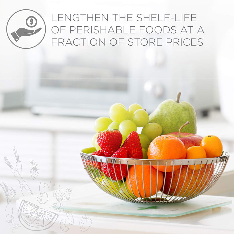 Ivation 6 Tray Stainless Steel Food Dehydrator with Timer
