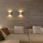 Applique murale moderne 7,8 po pour la chambre à coucher et le porche - intensité variable, imperméable à l'eau, blanc chaud 14 W 3000 K, couleur cappuccino intérieur / extérieur