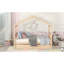 Lit double pleine grandeur en bois avec tiroirs, naturel-227285390