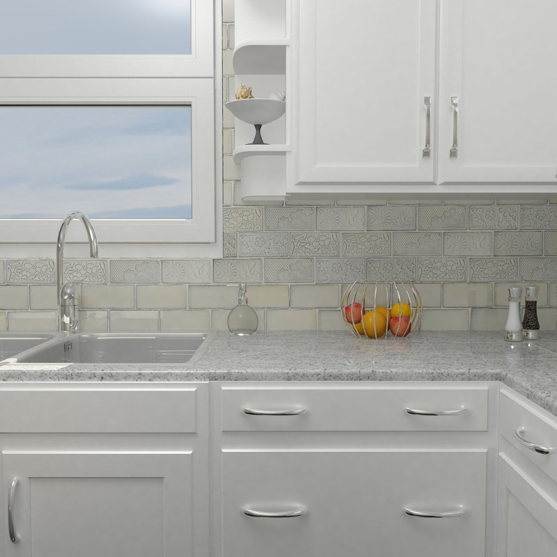 Antic Special 3" x 6" Ceramic Vintage Subway Tile, Special Milk
