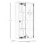 Armoire à pharmacie murale, armoire murale verrouillable avec 4 tablettes à niveaux, cadre en acier inoxydable et porte en verre, verrouillable avec 2 clés 0