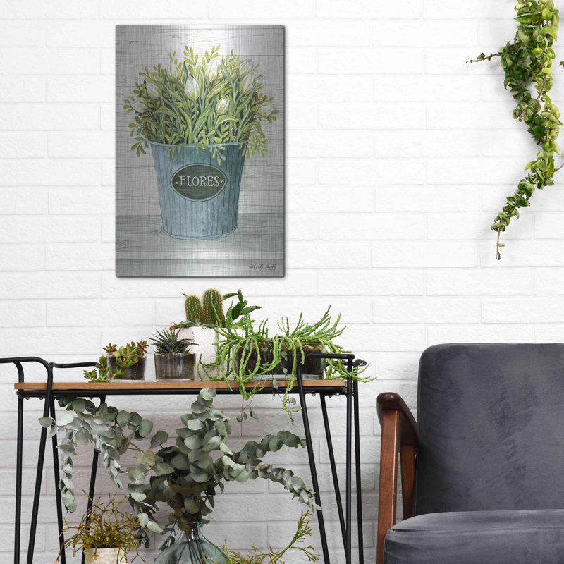 Art mural en métal «Today's Picks» par Cindy Jacobs, H 16 po x l 12 po